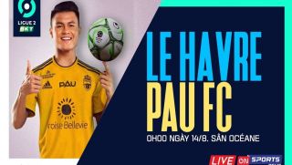Trực tiếp bóng đá Le Havre vs Pau FC - Vòng 3 Ligue 2: Quang Hải đá chính, Pau FC đại thắng?