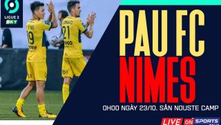 Trực tiếp bóng đá Pau FC vs Nimes: Quang Hải ghi bàn thứ 2 tại Ligue 2?
