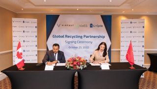 VinES và Li-Cycle công bố hợp tác tái chế pin toàn cầu