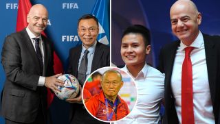 Chủ tịch FIFA kỳ vọng bóng đá Việt Nam tiếp đà phát triển sau thời HLV Park