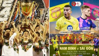 Bảng xếp hạng V.League 2022 mới nhất: Xác định cái tên xuống hạng; Hà Nội FC đi vào lịch sử BĐVN