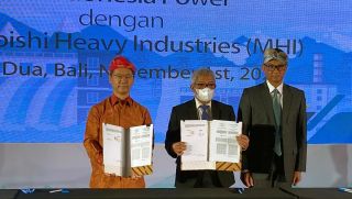 MHI và Indonesia Power cùng hợp tác nghiên cứu quá trình đồng đốt hydro, sinh khối và amoniac