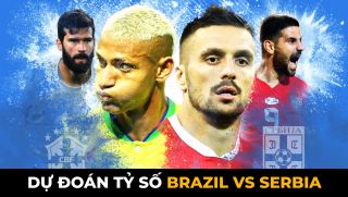 Dự đoán tỷ số Brazil vs Serbia, 2h ngày 25/11 bảng G World Cup 2022: Ông lớn Nam Mỹ rộng cửa đi tiếp