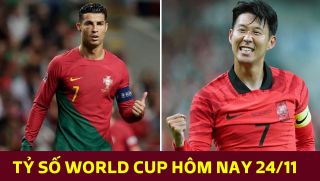 Tỷ số World Cup hôm nay: Ronaldo đi vào lịch sử bóng đá sau khi chia tay MU; Brazil thắng dễ Serbia