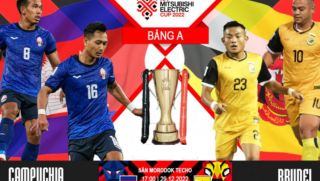 Trực tiếp bóng đá Campuchia vs Brunei - Bảng A AFF Cup 2022 - Xem trực tiếp AFF Cup 2022 trên VTV
