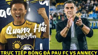 Xem trực tiếp bóng đá Pau FC vs Annecy ở đâu, kênh nào? Link xem bóng đá trực tuyến Quang Hải Pau FC