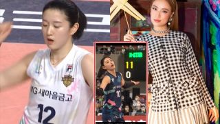2 VĐV bóng chuyền Hàn Quốc 'combat' cực cháy trên nhạc của Hoàng Thùy Linh: Ai rồi cũng 'See tình'