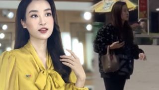 Đỗ Mỹ Linh bị CĐM chê bai vì ăn mặc xuề xòa khi sánh đôi cùng con trai bầu Hiển