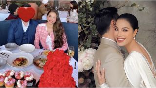Hoa hậu Phạm Hương hiếm hoi khoe chồng lên MXH, quyết giữ 1 bí mật suốt 4 năm