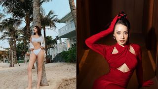 Chi Pu khoe dáng bốc lửa khi diện trang phục bikini tại bãi biển