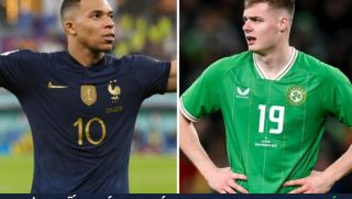 Kết quả bóng đá CH Ireland vs Pháp, 1h45 ngày 28/3 - Vòng loại Euro 2024: Mbappe tiếp tục tỏa sáng
