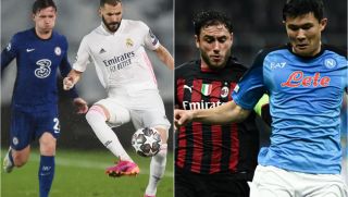 Lịch thi đấu bóng đá Champions League hôm nay: Chelsea mơ 'lật kèo' Real; Kịch tính Napoli - Milan