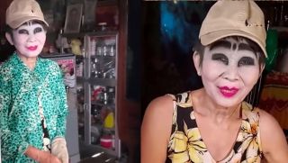 Danh tính bà cô U50 trang điểm lòe loẹt suốt 30 năm, người ngoài nhìn vào phải khiếp sợ