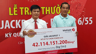 Vietlott ‘dậy sóng’ khi liên tiếp có người trúng trong nửa tháng, lộ diện danh tính chủ nhân 42 tỷ 