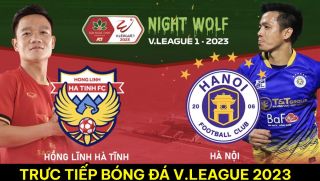 Trực tiếp bóng đá Hà Tĩnh vs Hà Nội - Vòng 2 GĐ2 V.League 2023: Văn Quyết tỏa sáng sau án phạt nặng?