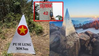 Đỉnh núi cao thứ hai Việt Nam: Chỉ thấp hơn Fansipan 60m, có cột mốc biên giới cao thứ 2 nước ta