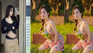Hot girl Hà thành từng được báo Trung ca ngợi lại khiến fan trầm trồ khi vạch áo khoe vòng eo