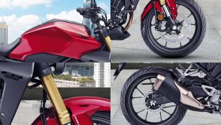 Honda ra mắt xe côn tay 300 phân khối: Giá rẻ ngang Honda SH 125i, thiết kế siêu hầm hố