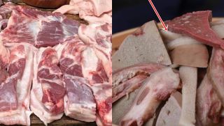 Phần bẩn nhất của con lợn,chứa rất nhiều ký sinh trùng, nhiều người không biết mà vẫn coi nó là cao lương mỹ vị