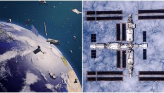 Trạm vũ trụ của Trung Quốc bị va chạm nhiều lần, tại sao các phi hành gia Thần Châu 17 vẫn bám trụ?