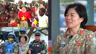 Nữ quân nhân Việt Nam đang gìn giữ hòa bình ở châu Phi tiết lộ ‘kim bài, bùa hộ mệnh’ nơi xứ người