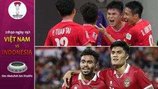 Trực tiếp bóng đá Việt Nam vs Indonesia, 21h30 ngày 19/1 - Link xem trực tiếp Asian Cup trên VTV5 HD