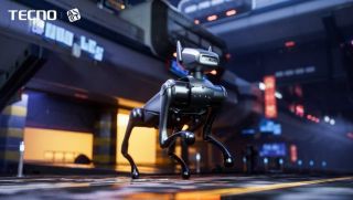 Tecno công bố kính AR không dây, máy chơi game cầm tay và chú chó robot Dynamic 1