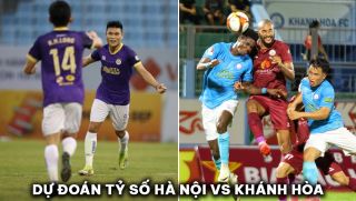 Dự đoán tỷ số Hà Nội vs Khánh Hòa - Vòng 22 V.League 2023/24: Ngôi sao thay thế Quang Hải gây sốt