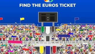 Chỉ những người có thị lực 20/20 mới có thể phát hiện ra tấm vé Euro 2024 trong vòng chưa đầy 41 giây