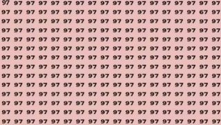 Chỉ những người có đôi mắt tinh tường mới có thể phát hiện ra số 67 trong biển số 97 chỉ trong ba giây