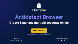 Review Hidemyacc - Phần mềm antidetect browser tốt nhất Việt Nam