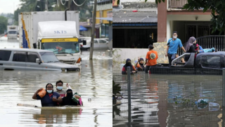 Trận lũ lớn nhất trong vòng một thập kỷ tại Malaysia khiến 3 người thiệt mạng và 80.000 người khác di dời khẩn cấp