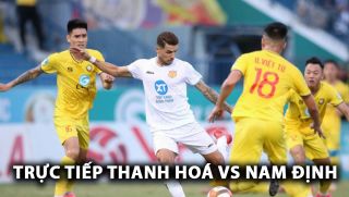 Trực tiếp bóng đá Thanh Hóa vs Nam Định - Vòng 12 V.League: Ngọc Tân tỏa sáng, Tuấn Anh gây thất vọng?