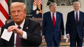 Tổng thống Trump công khai nội dung bức thư ông Biden gửi cho mình, hé lộ con số đặc biệt ngoài phong bì