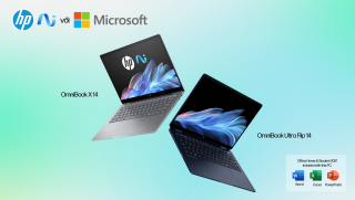 Danh mục Laptop Next-gen AI hoàn toàn mới với màn ra mắt ấn tượng HP OmniBook Next-gen AI PC