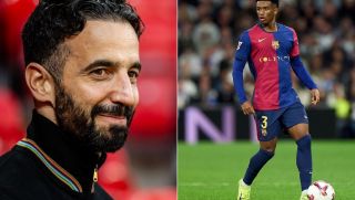 Man United nhận gáo nước lạnh từ Barcelona, Ruben Amorim vỡ mộng với 'siêu hậu vệ'