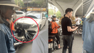 Vụ shipper lao vào Mercedes S450 định bỏ chạy: Chủ xe từ ‘bắt đền’ chuyển sang cho tiền vì 1 lý do?