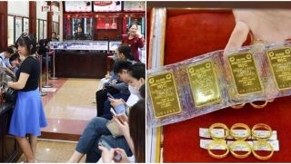 Vừa mang 300 chỉ vàng đi bán hôm qua, người phụ nữ đã phải tiếc hùi hụt vì hôm nay 'bay ngay' gần 100 triệu
