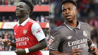 Cay cú vì thua Arsenal, Real Madrid kích hoạt thương vụ Bukayo Saka để thay Vinicius với giá khó tin