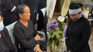 Mẹ Quý Bình lần đầu lên tiếng về ồn ào của con dâu doanh nhân, vợ cố diễn viên tuyên bố cực căng