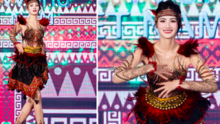 Netizen bàn tán sôi nổi về tiết mục 'Vũ điệu đại ngàn' mà Ý Nhi mang tới Miss World 2025