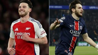 Lịch thi đấu bóng đá Champions League hôm nay: Declan Rice lập kỷ lục, Arsenal đại thắng PSG?