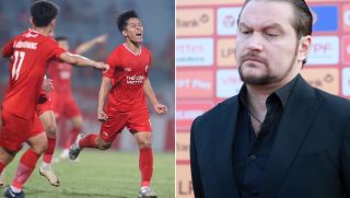 Giành chiến thắng kỷ lục, HLV châu Âu có phản ứng khó tin khi đi vào lịch sử V.League