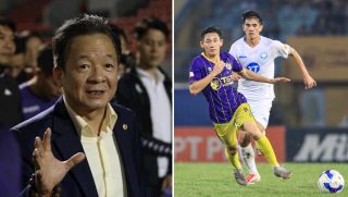 Hà Nội FC thảm bại ở 'chung kết sớm' V.League, bầu Hiển có động thái bất ngờ với CLB Nam Định