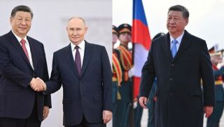 Cận cảnh món quà tinh xảo ông Tập Cận Bình đích thân mang từ Trung Quốc đến Nga tặng ông Putin
