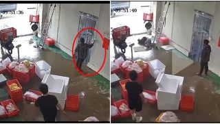 Chồng đang vệ sinh máy lạnh, vợ bật cầu giao suýt đoạt mạng chồng, thái độ ‘lạ’ của người vợ gây xôn xao?