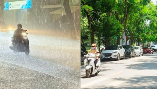 Thời tiết miền Bắc ‘trở mặt’: Liên tục gián đoạn bởi mưa, nắng xuất hiện thất thường
