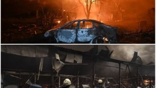 Ukraine cho nổ tung căn cứ quân sự trọng điểm của Nga: Nhà máy sản xuất, kho đạn dược 'tan tác'