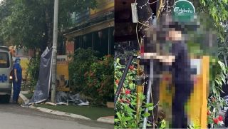 Ớn lạnh hiện trường vụ nam thanh niên treo cổ trước quán bia ở Hà Nội, hé lộ nguyên nhân đau lòng