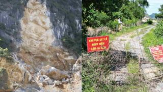 Nguyên nhân ban đầu xảy ra vụ sạt lở đá kinh hoàng ở Ninh Bình, người dân địa phương không khỏi lo lắng 